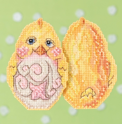 click here to view larger image of Yellow Chick  (counted cross stitch kit)