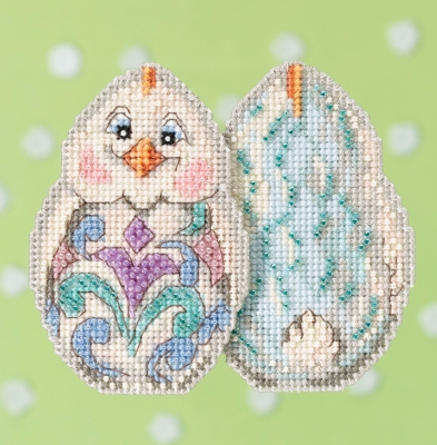 click here to view larger image of White Chick  (counted cross stitch kit)