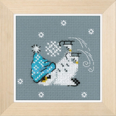 click here to view larger image of Skates (counted cross stitch kit)