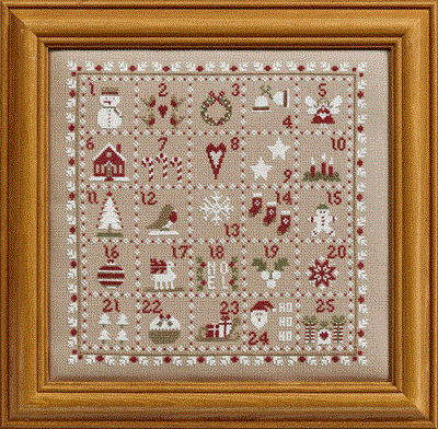 click here to view larger image of Advent Calendar - Kit (counted cross stitch kit)