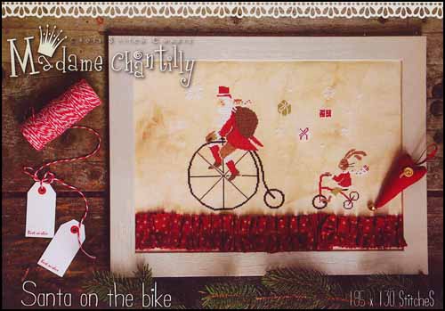 click here to view larger image of Santa on the Bike (chart)