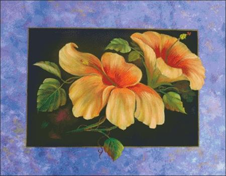 click here to view larger image of Yellow Hibiscus (chart)