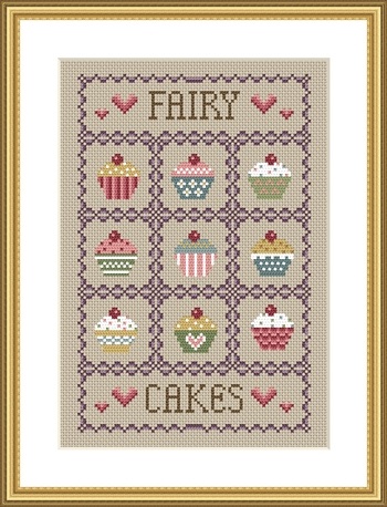 click here to view larger image of Fairy Cakes (chart)