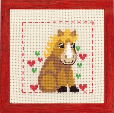 click here to view larger image of Horse (counted cross stitch kit)