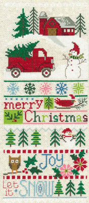 click here to view larger image of Merry Christmas Sampler (chart)