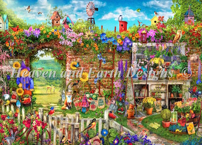 click here to view larger image of Mini Garden Gate - Aimee Stewart (chart)