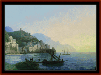 click here to view larger image of View of Amalfi (chart)
