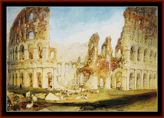 click here to view larger image of Colosseum, Rome (chart)