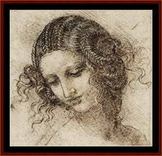 click here to view larger image of Study for the Head of Leda (chart)