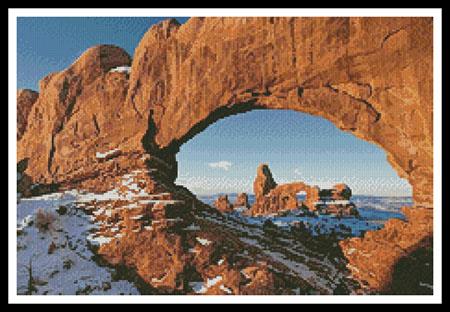 click here to view larger image of Turret Arch (Crop) (chart)