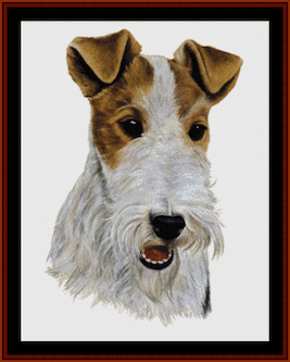 click here to view larger image of Wire Fox Terrier (chart)