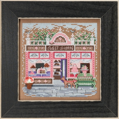 click here to view larger image of Sweet Shoppe Main Street (2018) (counted cross stitch kit)