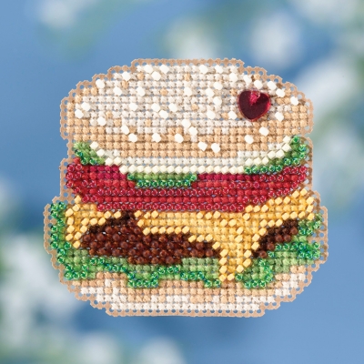 click here to view larger image of Hamburger (2018) - Spring Bouquet (counted cross stitch kit)
