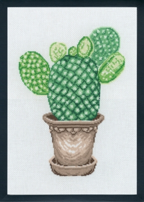 click here to view larger image of Mickey Cactus (counted cross stitch kit)