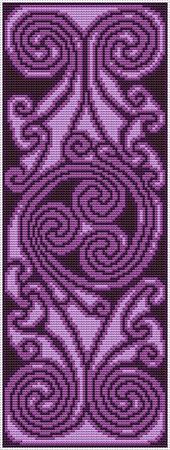 click here to view larger image of Celtic Spiral Banner (chart)