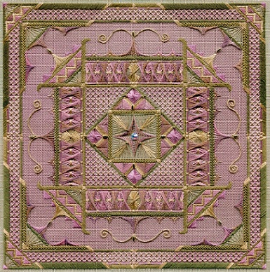 click here to view larger image of Arabesque (Includes Embellishments) (counted canvas chart)
