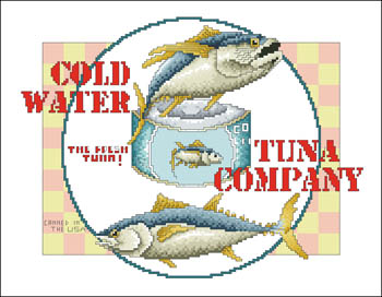 click here to view larger image of Fresh Tuna - Vickery Collection	 (chart (special))