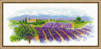 click here to view larger image of Blooming Provence (counted cross stitch kit)