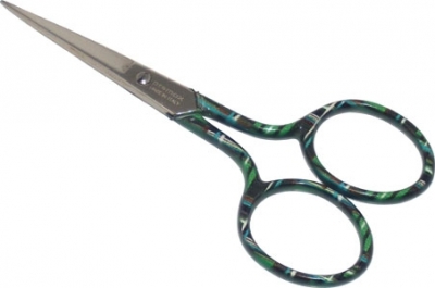 click here to view larger image of Premax 3.5in Embroidery Scissors (Green Scottish) (accessory)
