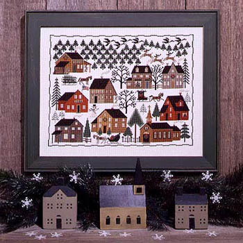 click here to view larger image of Christmas Village (chart)