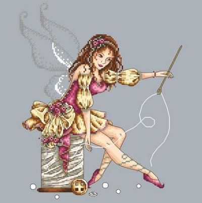 click here to view larger image of Sewing Fairy (chart)