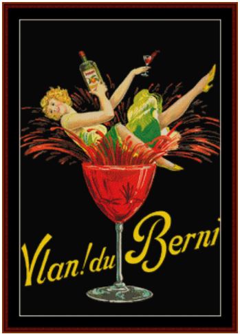 click here to view larger image of Vlan du Berni - Vintage Poster (chart)
