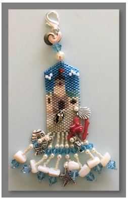 click here to view larger image of Beach House Fob (bead kit)