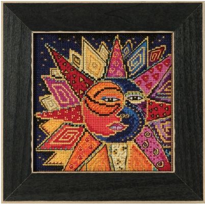 click here to view larger image of Sun and Moon Dance (counted cross stitch kit)