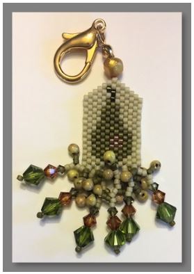 click here to view larger image of Pick A Pear Fob (counted cross stitch kit)