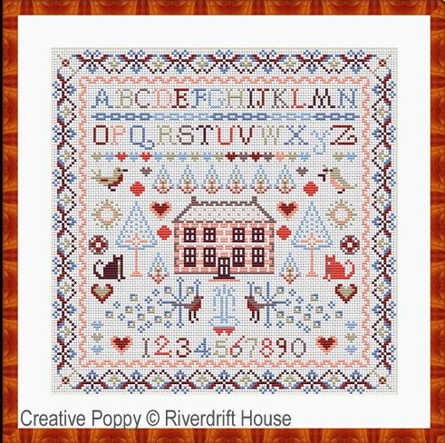 click here to view larger image of Big House 2 (counted cross stitch kit)