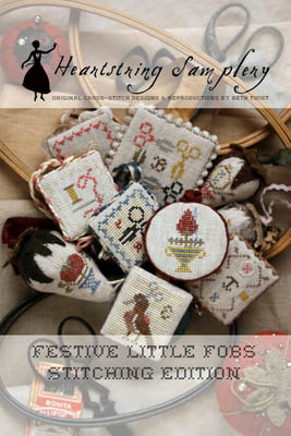click here to view larger image of Festive Little Fobs 3 - Stitching Edition (chart)