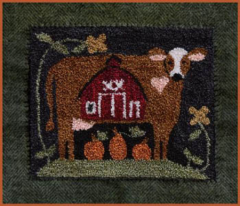 click here to view larger image of Down On The Farm Punchneedle (Punchneedle)