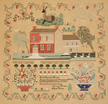 click here to view larger image of Sarah Haines Sampler (chart)