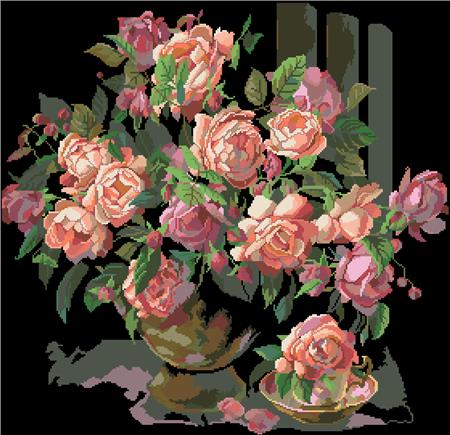 click here to view larger image of Classic Roses (chart)