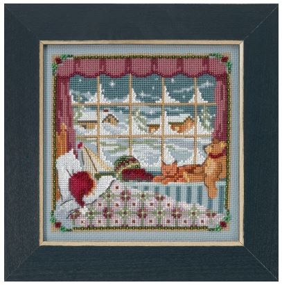 click here to view larger image of The Children Were Nestled (counted cross stitch kit)