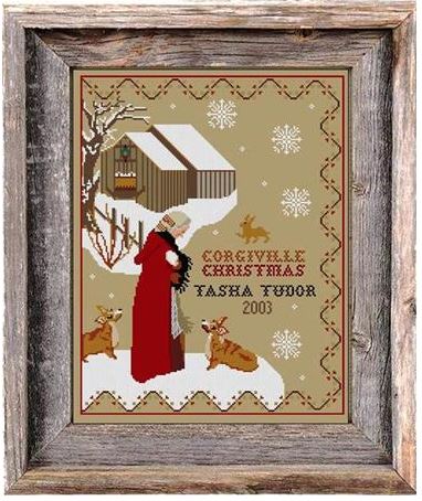 click here to view larger image of Tasha Tudor (Corgiville Christmas) (chart)
