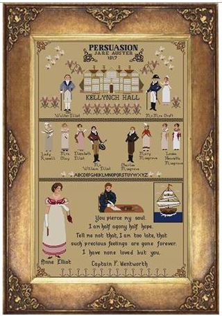 click here to view larger image of Jane Austen's Persuasion Sampler (chart)