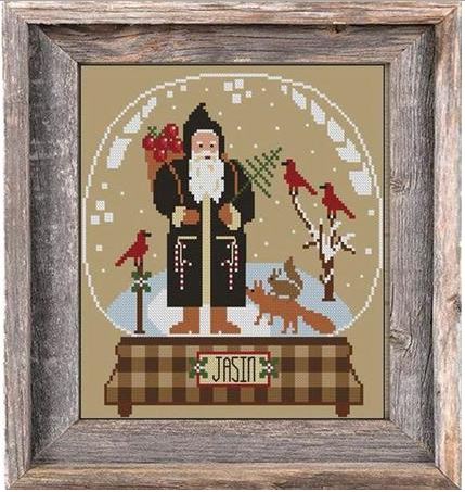 click here to view larger image of Rustic Christmas Series - Jasin Snow Globe (chart)