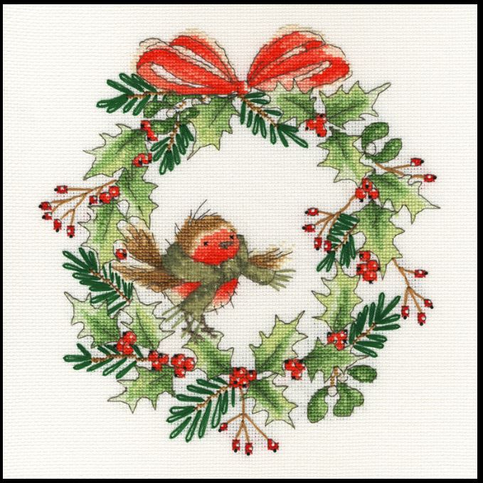 click here to view larger image of Robin Wreath (chart)