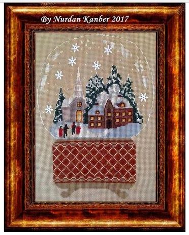 click here to view larger image of Snow Globe Victorian Scene (chart)