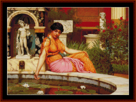 click here to view larger image of A Lily Pond, 1917 (chart)