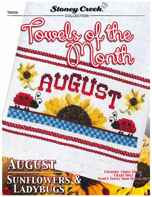 click here to view larger image of Towels of the Month - August (chart)