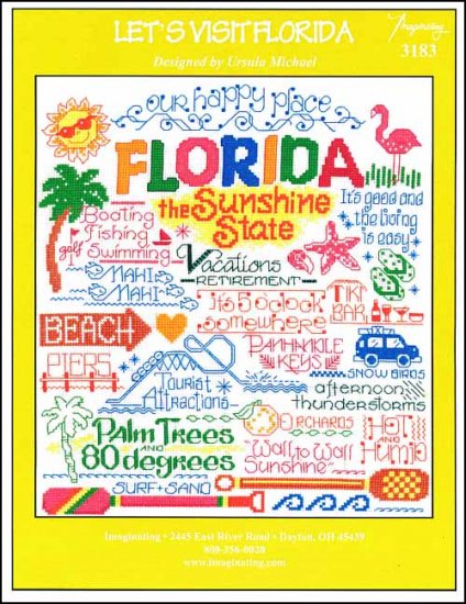 click here to view larger image of Let's Visit Florida (chart)