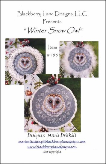 click here to view larger image of Winter Snow Owl (chart)
