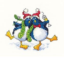 click here to view larger image of Cool Yule (counted cross stitch kit)