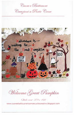 click here to view larger image of Welcome Great Pumpkin (chart)