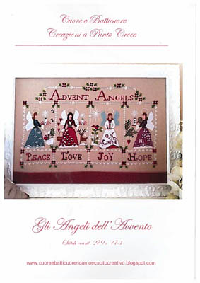 click here to view larger image of Gli Angeli Dell'Avvento (Advent Angels) (chart)