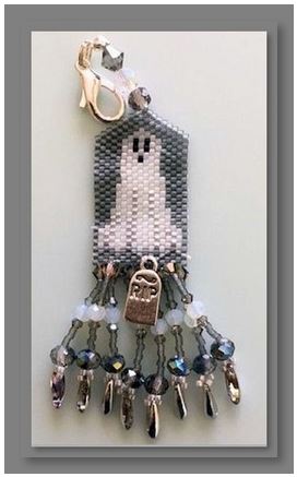 click here to view larger image of Get Away Ghost Fob (bead kit)