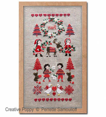 click here to view larger image of Nordic Christmas Banner (chart)