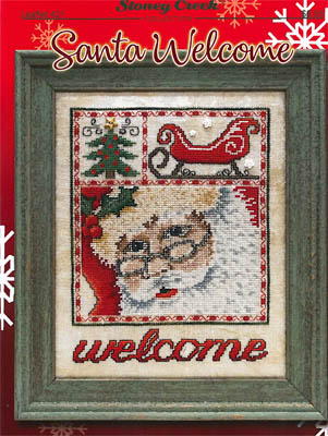 click here to view larger image of Santa Welcome (chart)